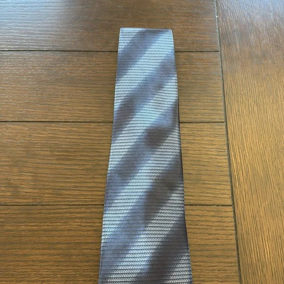 Vintage Gianni Versace Blue Silk Tie